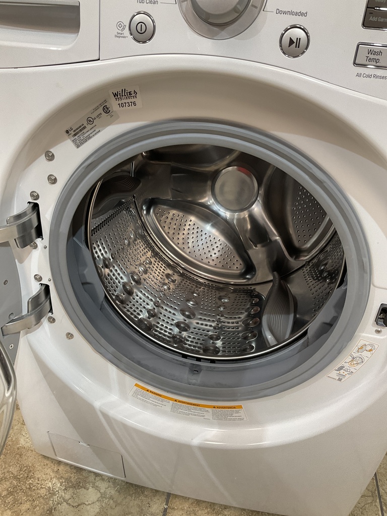 Lg Washer front-load 27inches (White) 