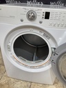 Lg Electric Dryer 220volts (30 AMP) 27inches {no cord} (White) 