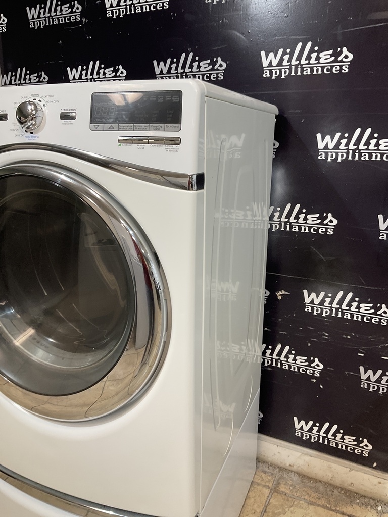 Whirlpool Electric Dryer 220volt (30 AMP) 27inches {} (White)