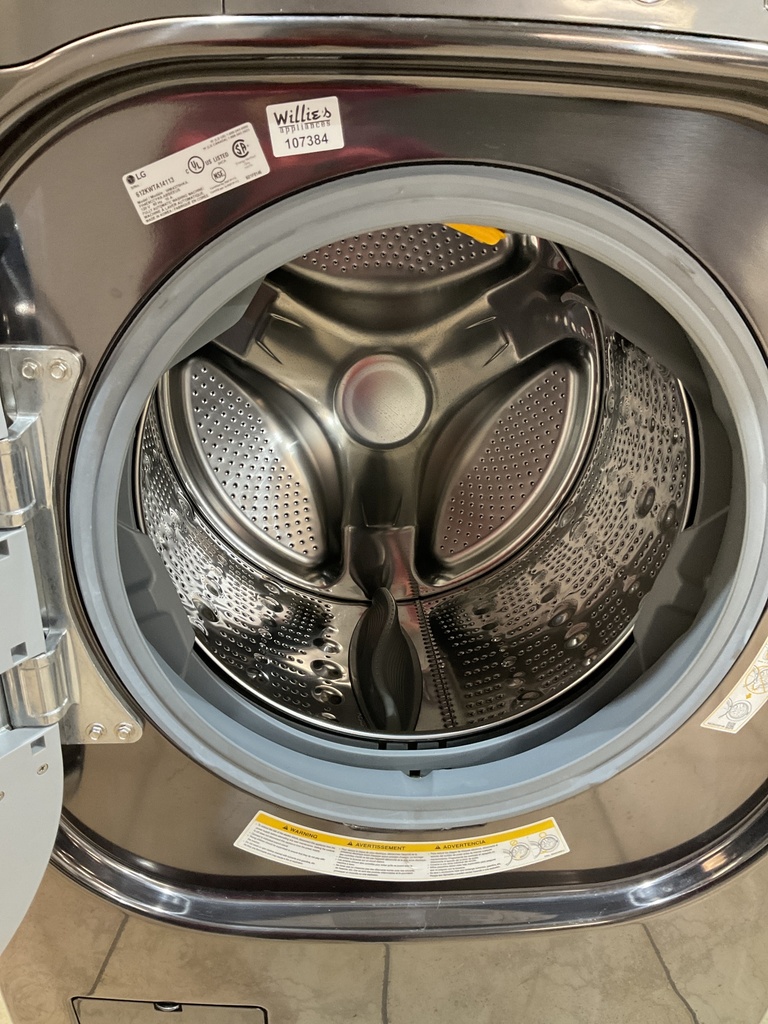Lg Used Washer Front-load 27inches (Dark Grey)