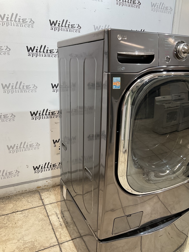 Lg Used Washer Front-load 27inches (Dark Grey)