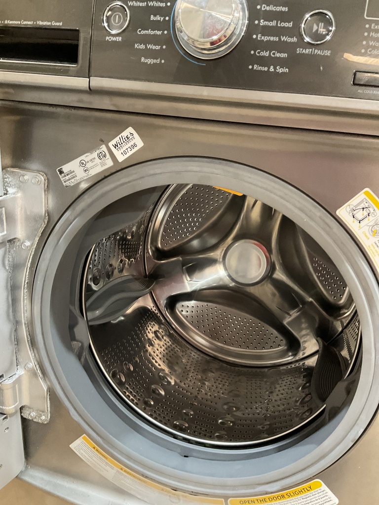 Kenmore Natural Gas Set Washer/Dryer Front-load 27inches (Dark Grey)