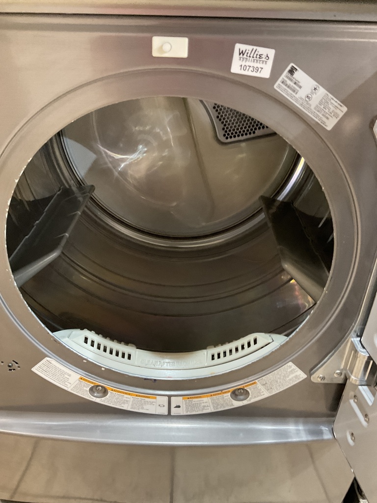 Kenmore Natural Gas Set Washer/Dryer Front-load 27inches (Dark Grey)