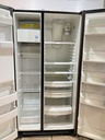 Ge Used Refrigerator Side by Side 36 1/2” x 69 1/2” (stainless steel) 
