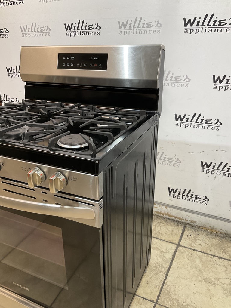 Frigidaire Used Natural Gas Stove 30inches (Stainless Steel) 