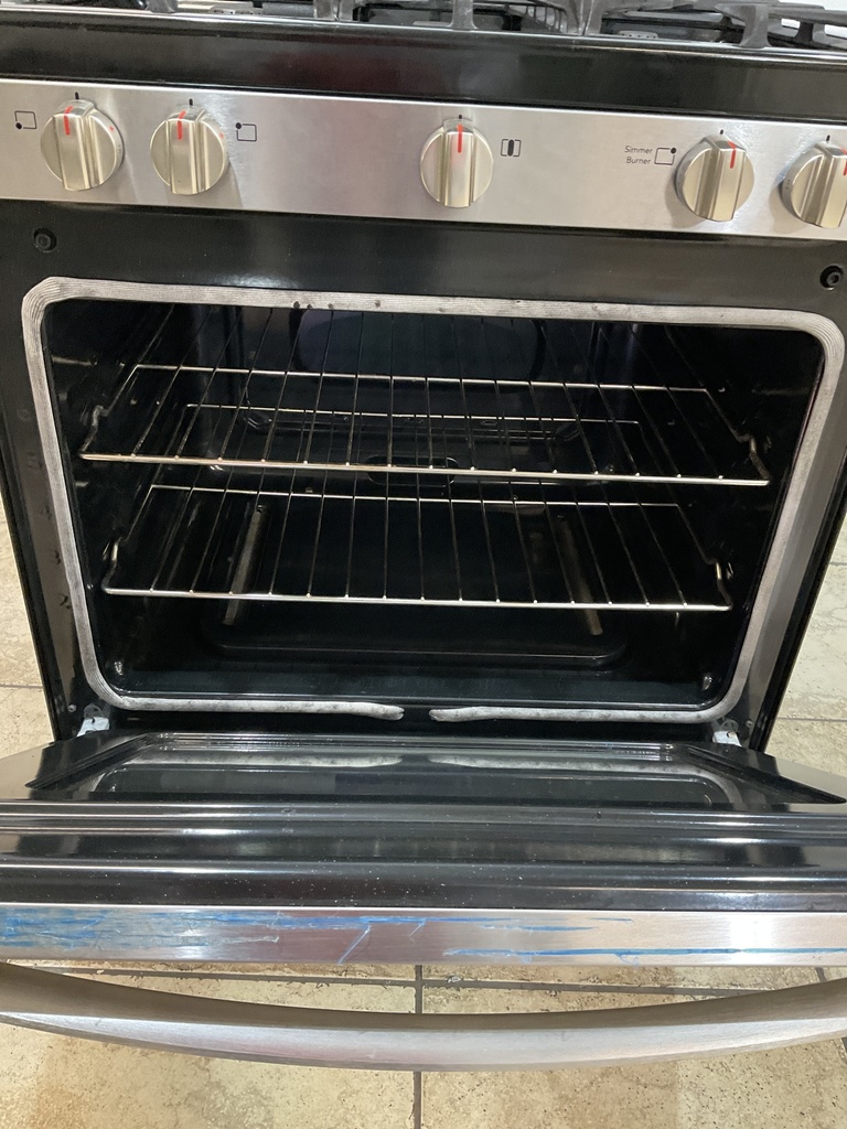 Frigidaire Used Natural Gas Stove 30inches (Stainless Steel) 