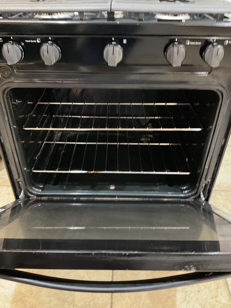 Whirlpool Natural Gas Stove 30inches (black) 
