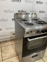 Avanti Electric Stove 220volts (40/50 AMP) 24inches {no cord} (Stainless steel) 