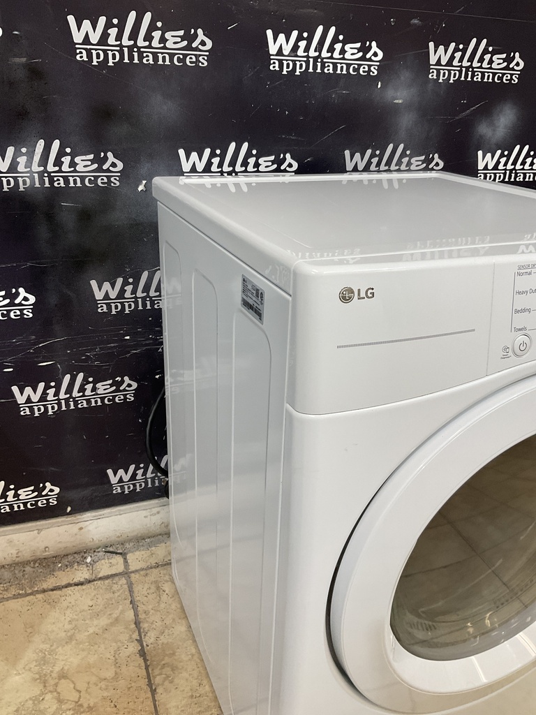 Lg Electric Dryer 220volts (30 AMP) 30inches {4 prong} (White)