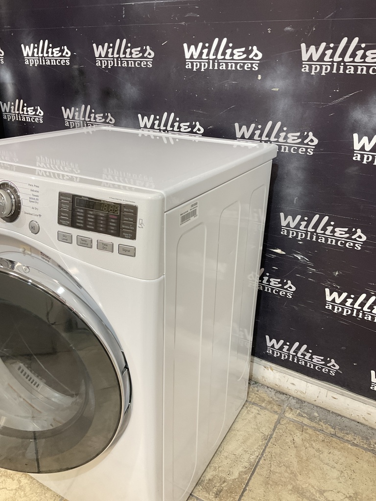 Lg Electric Dryer 220volts (30 AMP) 27inches {3 prong} (White) 