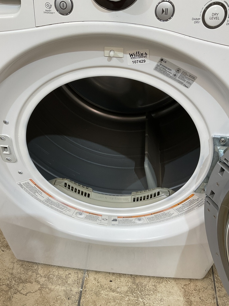 Lg Natural Gas Dryer 27inches (white) 