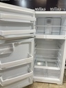 Hotpoint Used Refrigerator Top and Bottom 28x61 1/2” (White) 