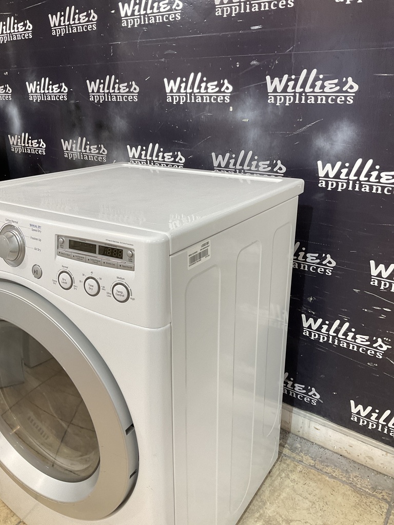Lg Electric Dryer 220volts (30 AMP) 27inches {4 prong} (White) 