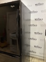 Whirlpool Top and Bottom Mount 33x69 1/2” (Black) 