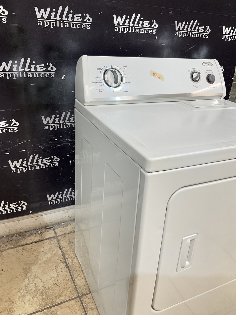 Whirlpool Natural Gas Dryer 29inches (white)