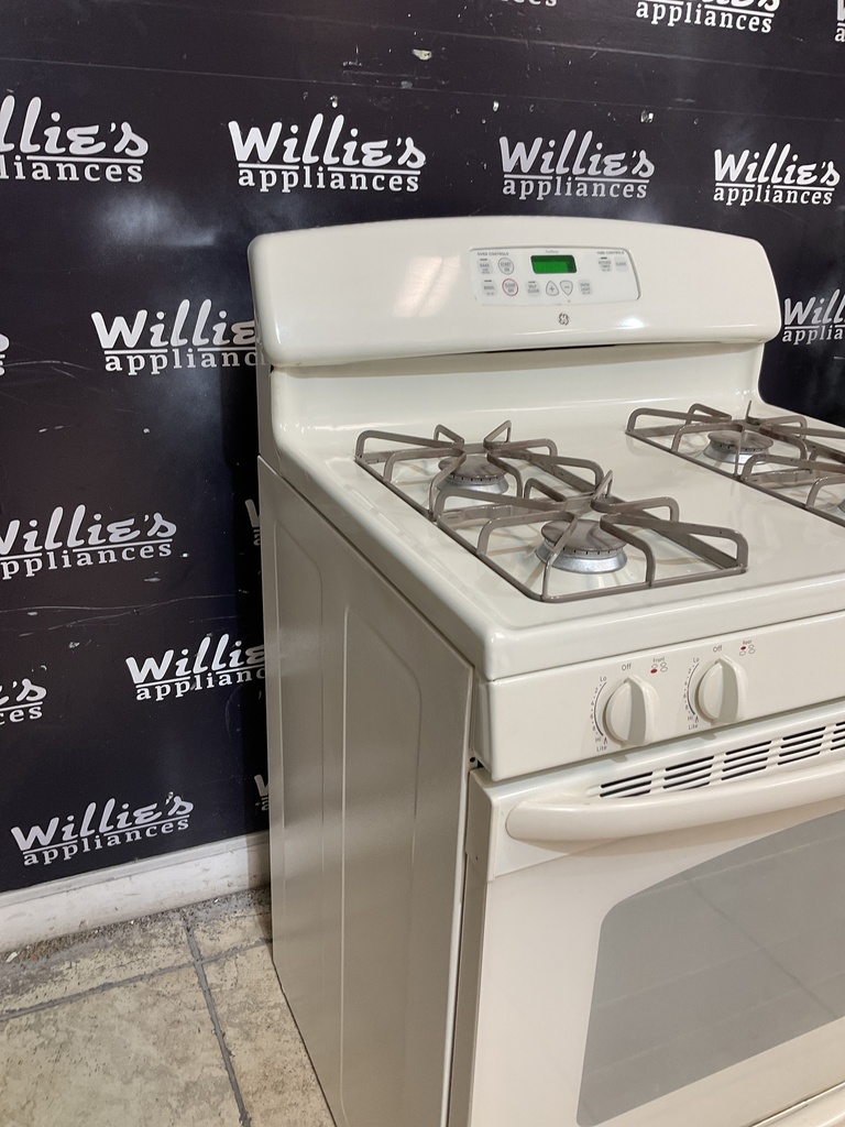 Ge Natural Gas Stove 30inches (Bisque)