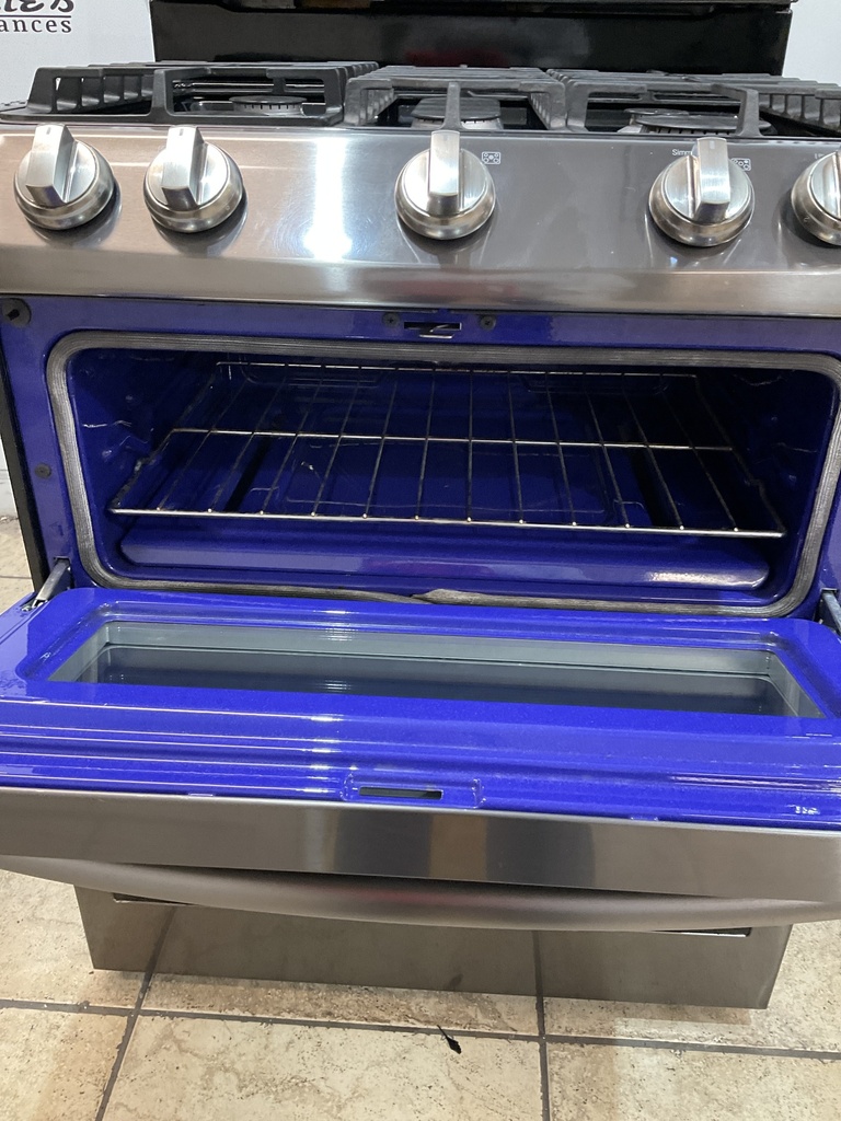 Lg Natural Gas Stove 30inches (Stainless Steel)