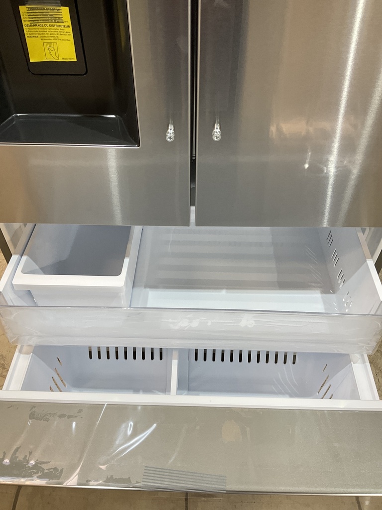 Lg New Open Box Refrigerator French Door Counter Depth 36x70 1/2” (Stainless Steel) 