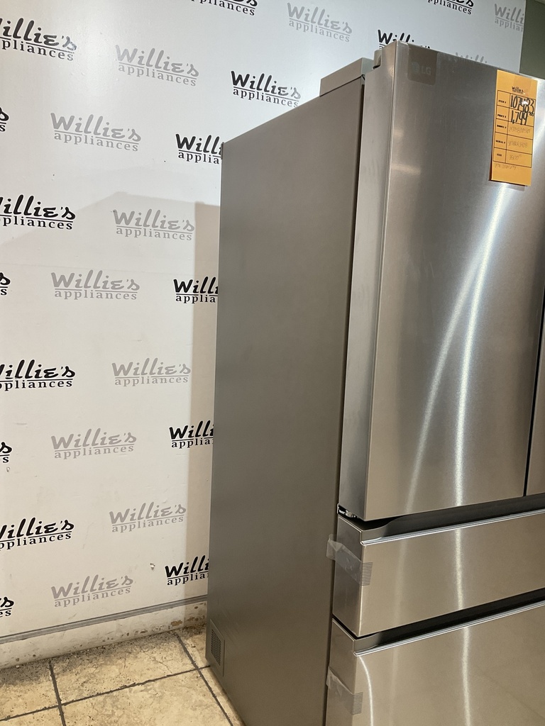 Lg New Open Box Refrigerator French Door 36x70 1/2” (Stainless Steel) 