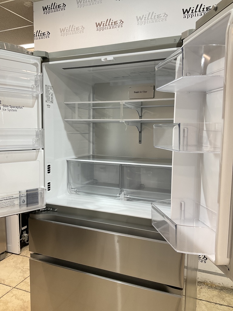 Lg New Open Box Refrigerator French Door Counter Depth 36x70 (Stainless Steel) 