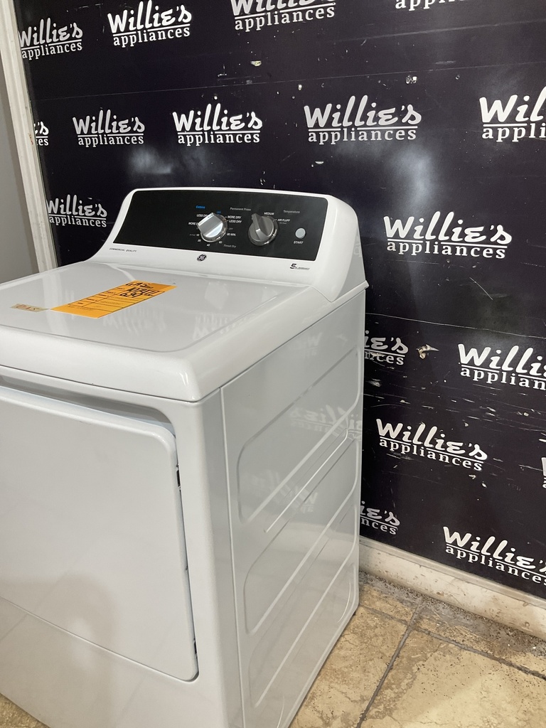 Ge New Open Box Natural Gas Dryer 27inches (White)