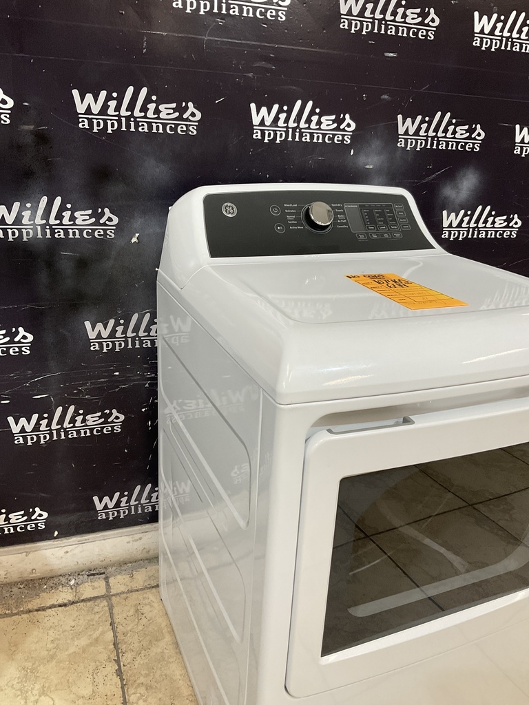 Ge Open Box Electric Dryer 220volts (30 AMP) 27inches {no cord} (White)