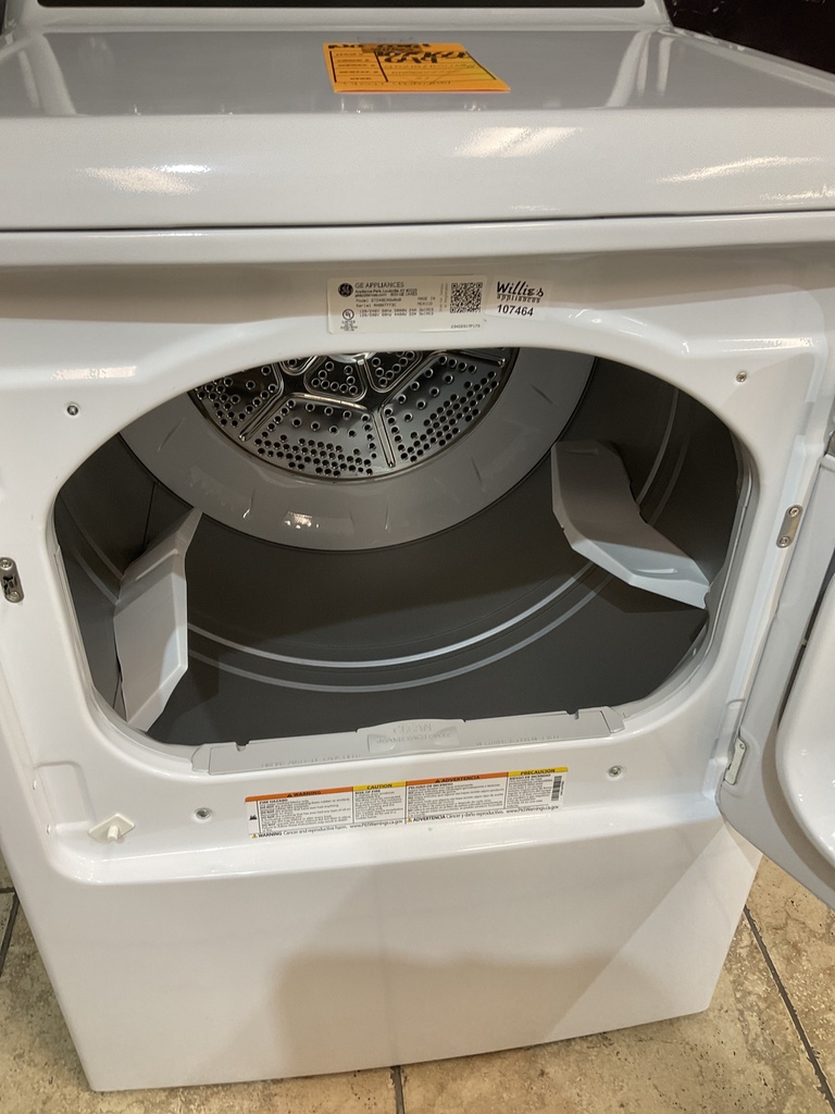 Ge Open Box Electric Dryer 220volts (30 AMP) 27inches {no cord} (White)