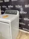 Ge Open Box Electric Dryer 220volts (30 AMP) 27inches {no cord} (White)