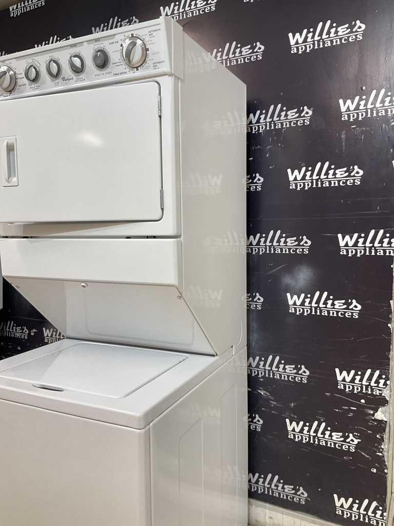Whirlpool Electric Unit Stackable 220volts (30 AMP) 27x72 1/2” {no cord} (White) 