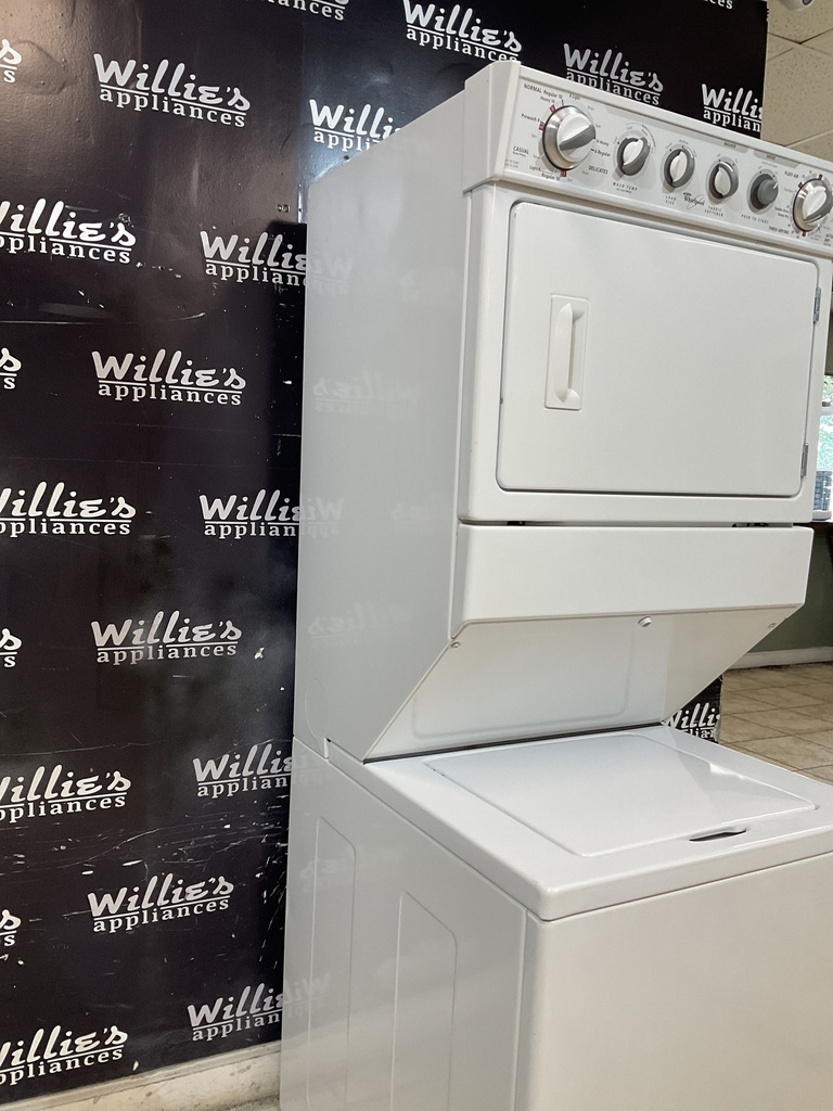 Whirlpool Electric Unit Stackable 220volts (30 AMP) 27x72 1/2” {no cord} (White) 
