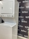 Kenmore Electric Stackable Unit 220volts (30 AMP) 27x74 1/2” {4 prong} (White) 