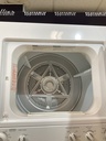 Kenmore Electric Stackable Unit 220volts (30 AMP) 27x74 1/2” {4 prong} (White) 