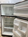 Ge Refrigerator Top and Bottom 30x66 1/2” (Stainless Steel) 