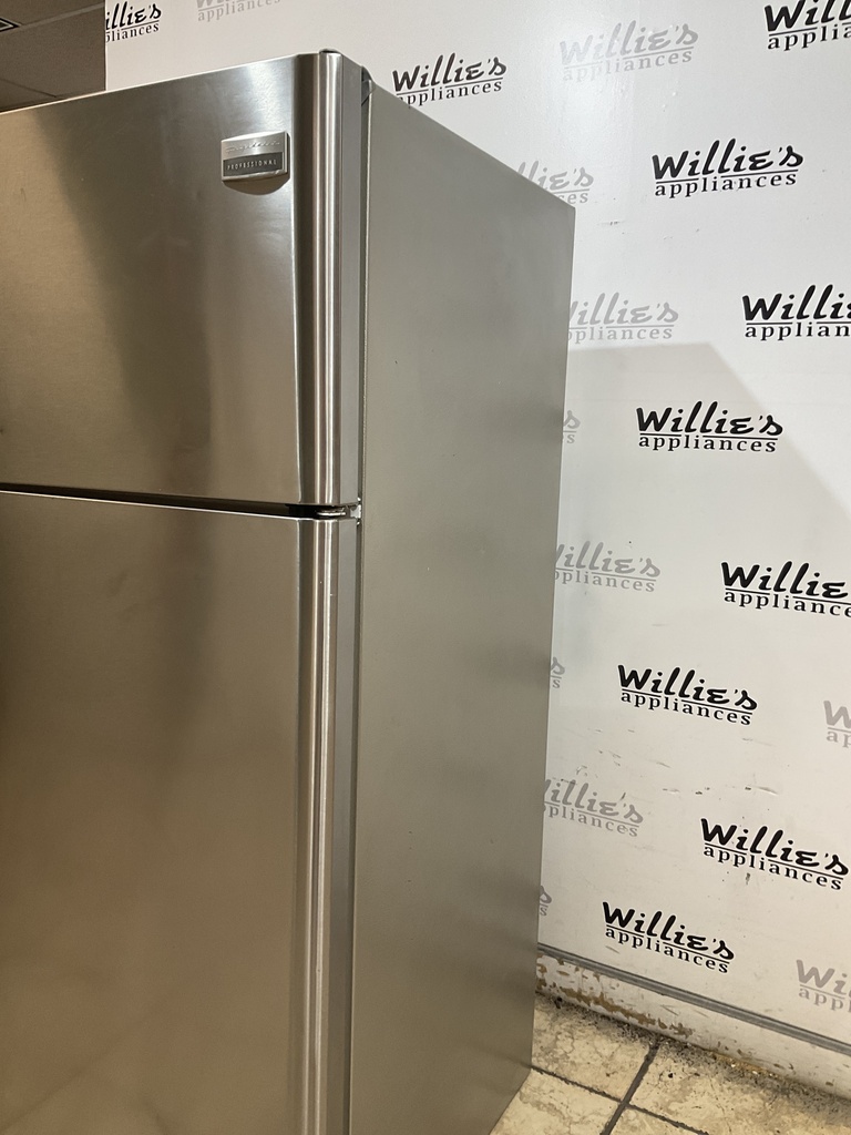 Frigidaire Refrigerator Top and Bottom 30x65 1/2” (Stainless Steel) 