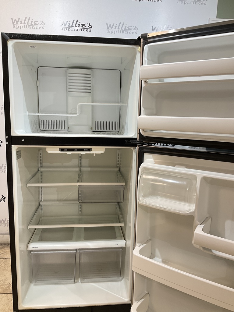 Ge Refrigerator Top and Bottom 30x66 1/2” (Stainless Steel) 