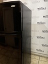 Whirlpool Refrigerator Top and Bottom 33 1/2” x 66 1/2” (black) 