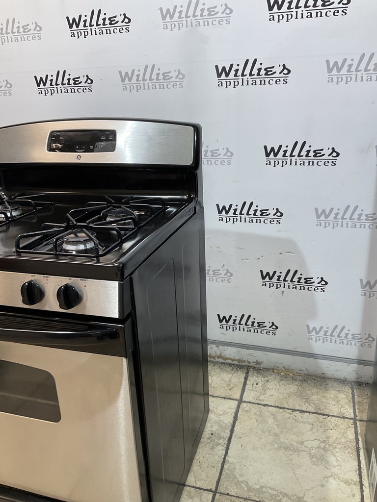 Ge Natural Gas Stove 30inches (Stainless Steel) 