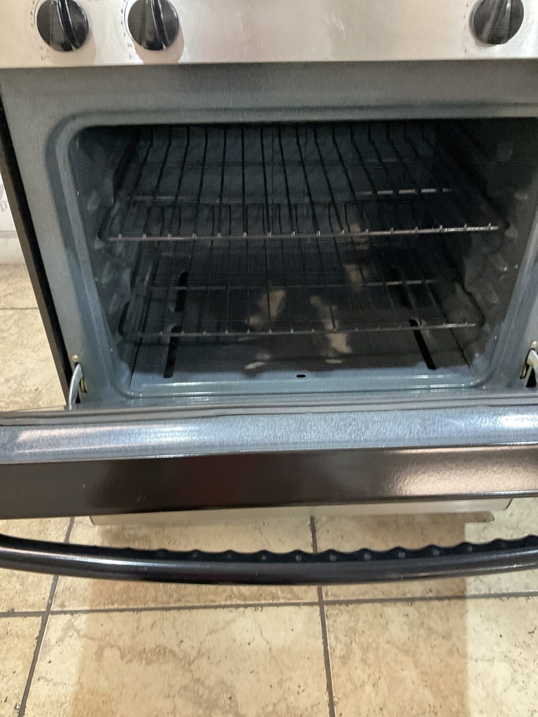 Ge Natural Gas Stove 30inches (Stainless Steel) 