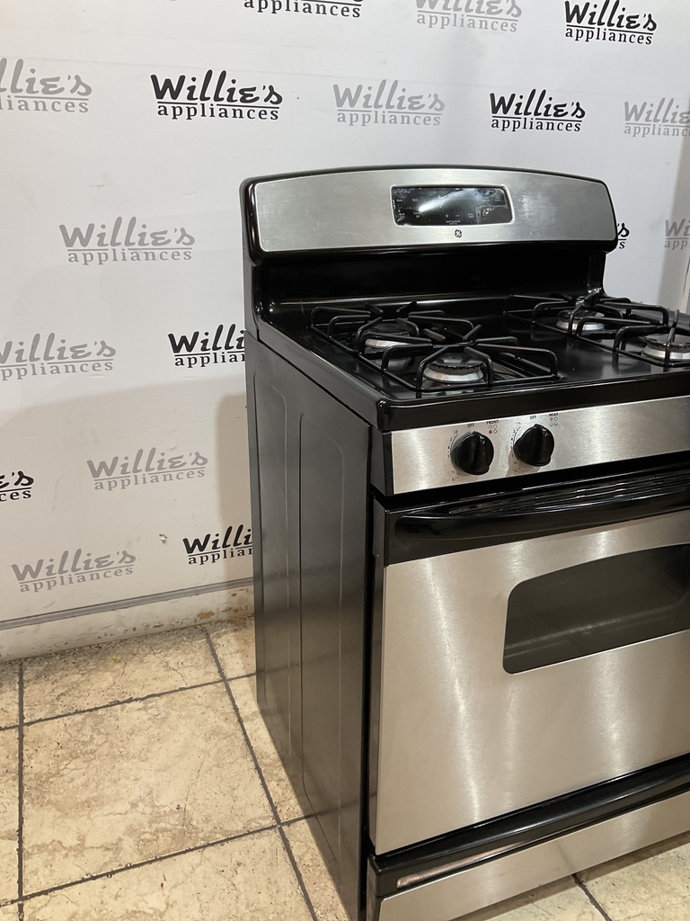Ge Natural Gas Stove 30inches (Stainless Steel) 