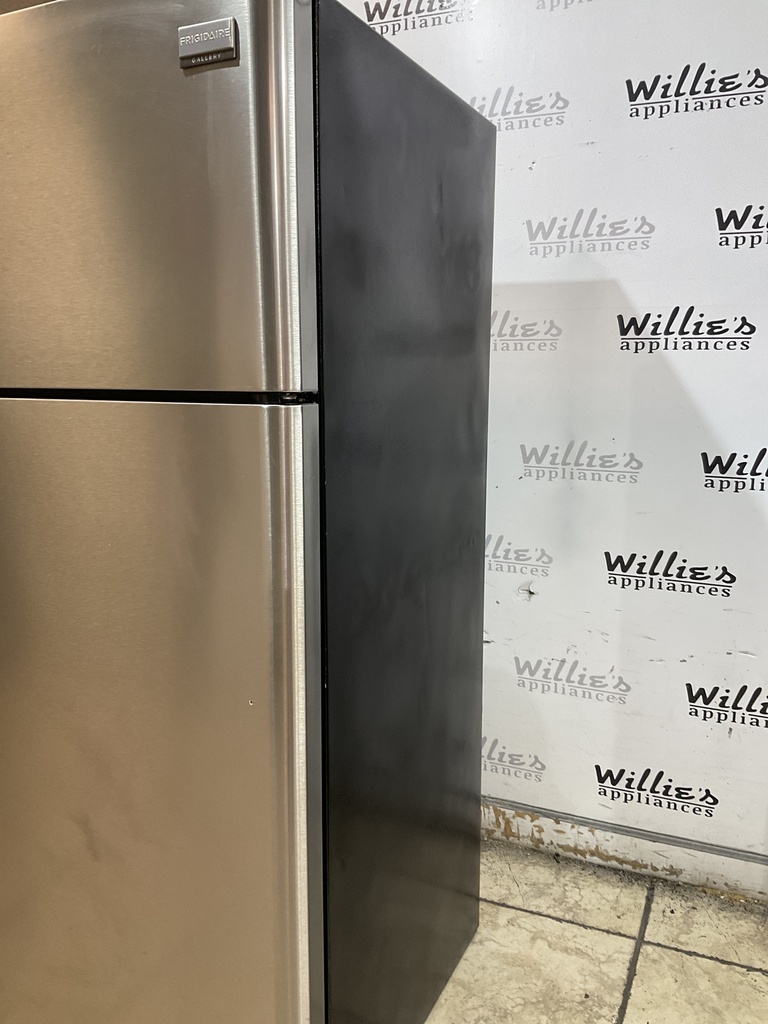 Frigidaire Refrigerator Top and Bottom 30x66 (Stainless Steel) 