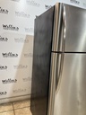 Frigidaire Refrigerator Top and Bottom 30x66 (Stainless Steel) 