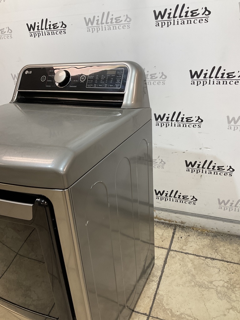 Lg Electric Dryer 220volts (30 AMP) 27inches {3 prong} (Grey) 