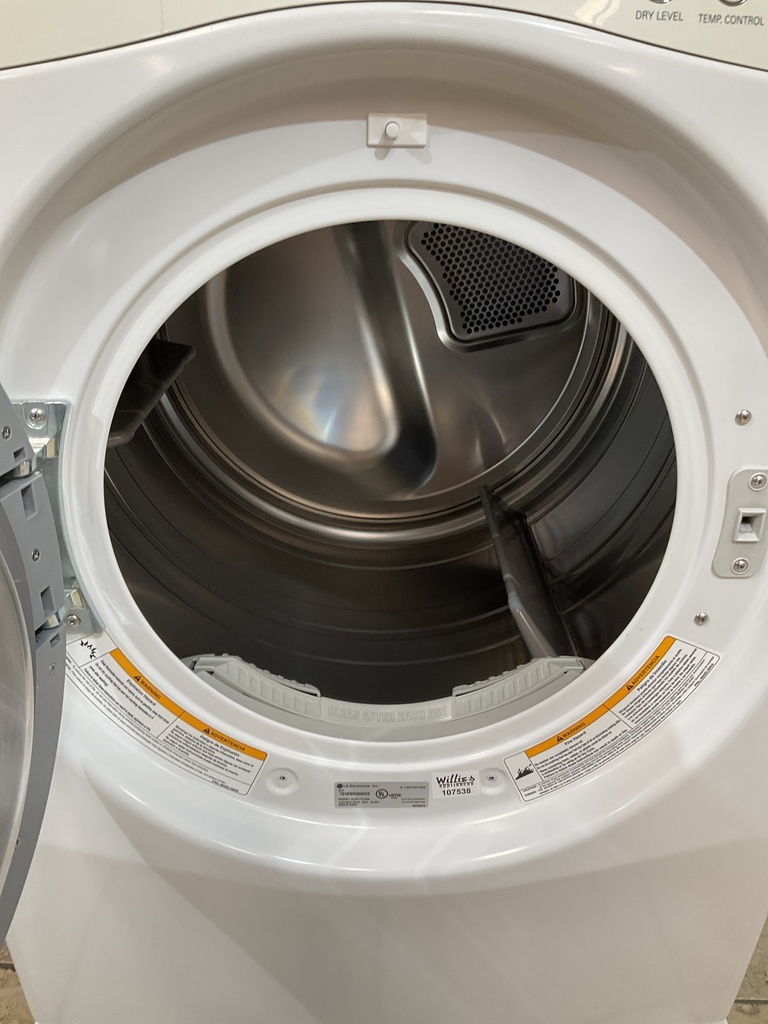 Lg Electric Dryer 220volts (30 AMP) 27inches {3 prong} (White)