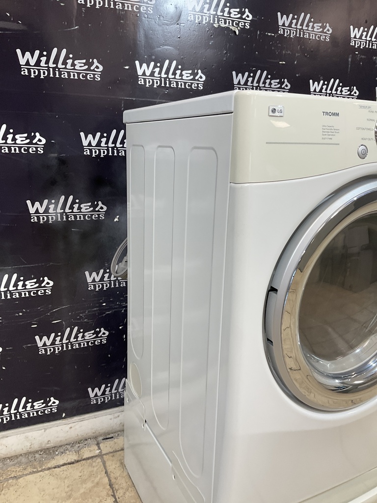 Lg Electric Dryer 220volts (30 AMP) 27inches {3 prong} (White)