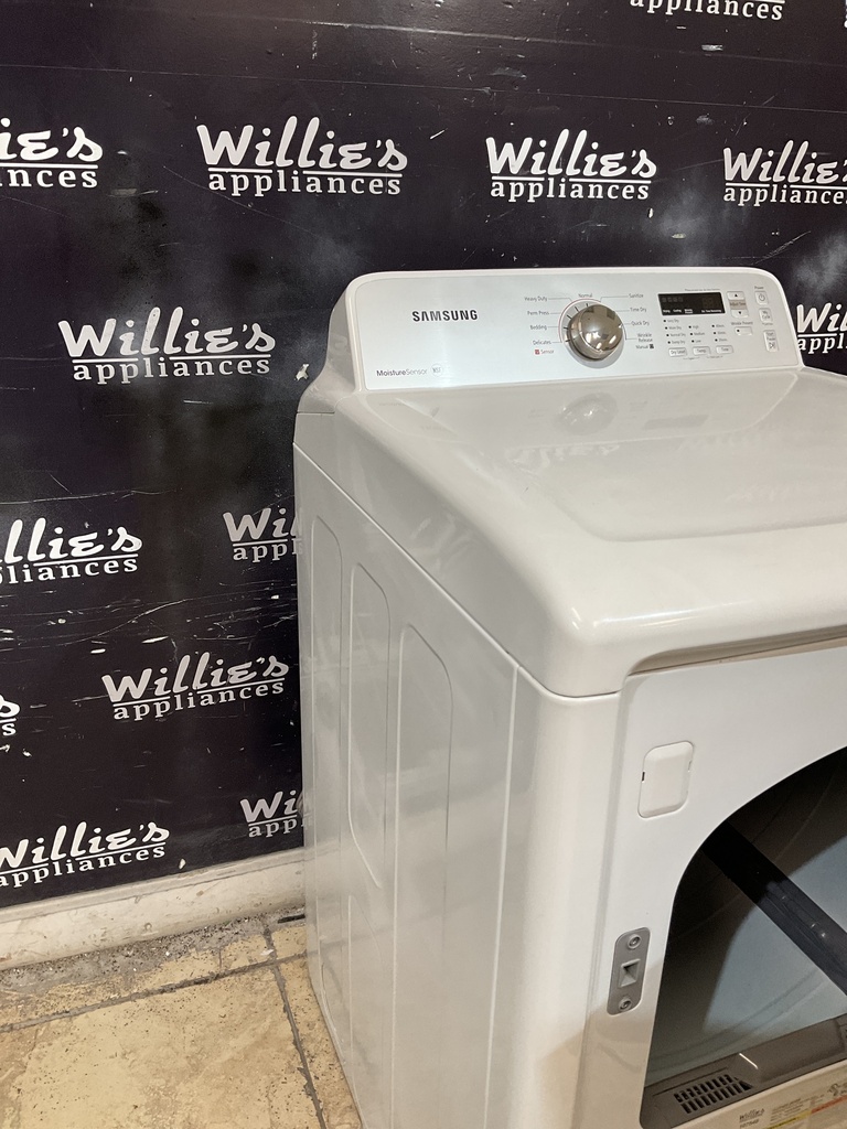 Samsung Electric Dryer 220volts (30 AMP) 27inches {3 prong} (White) 