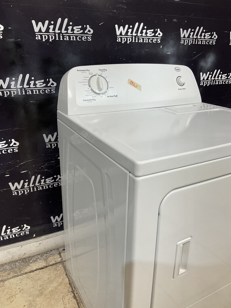 Roper Natural Gas Dryer 29inches (White) 