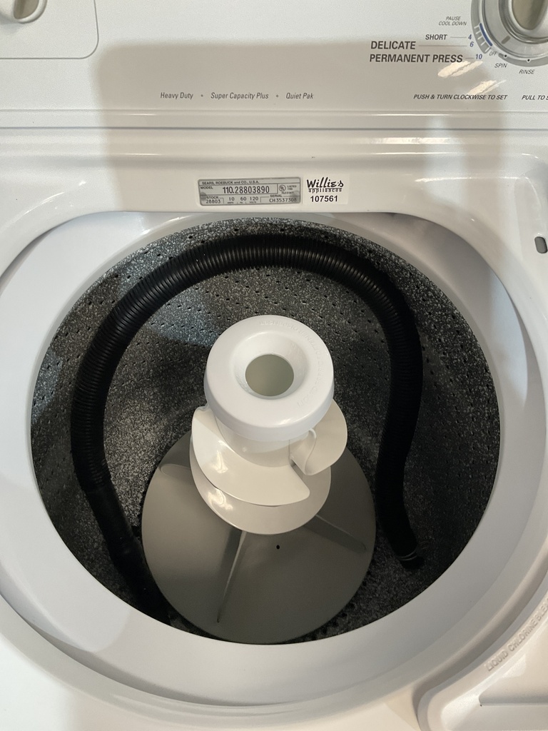 Kenmore Washer Top-load 27inches (White)