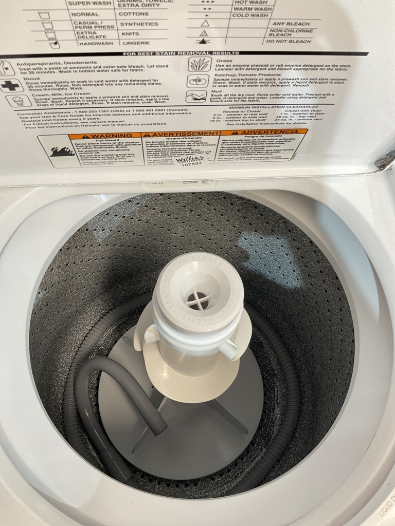 Whirlpool Washer Top-load 27inches (White)