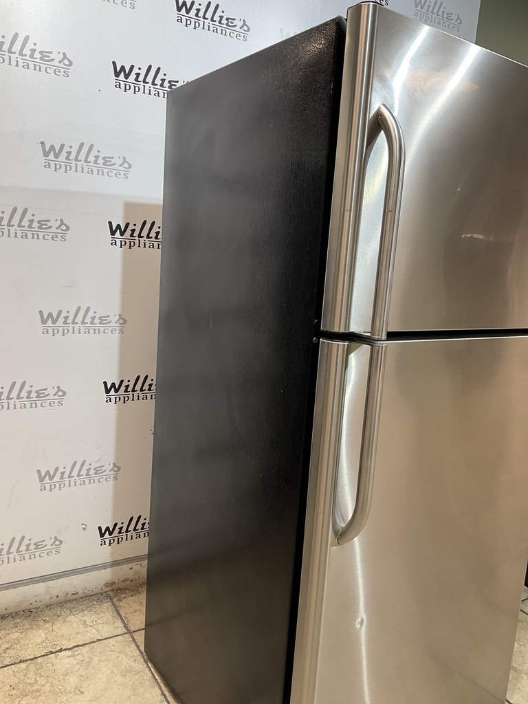 Ge Refrigerator Top and Bottom 30x66 1/2” (Stainless Steel)