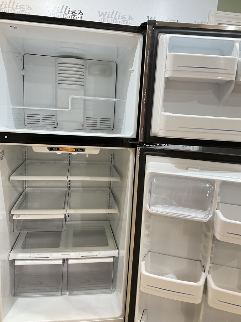 Ge Refrigerator Top and Bottom 30x66 1/2” (Stainless Steel)